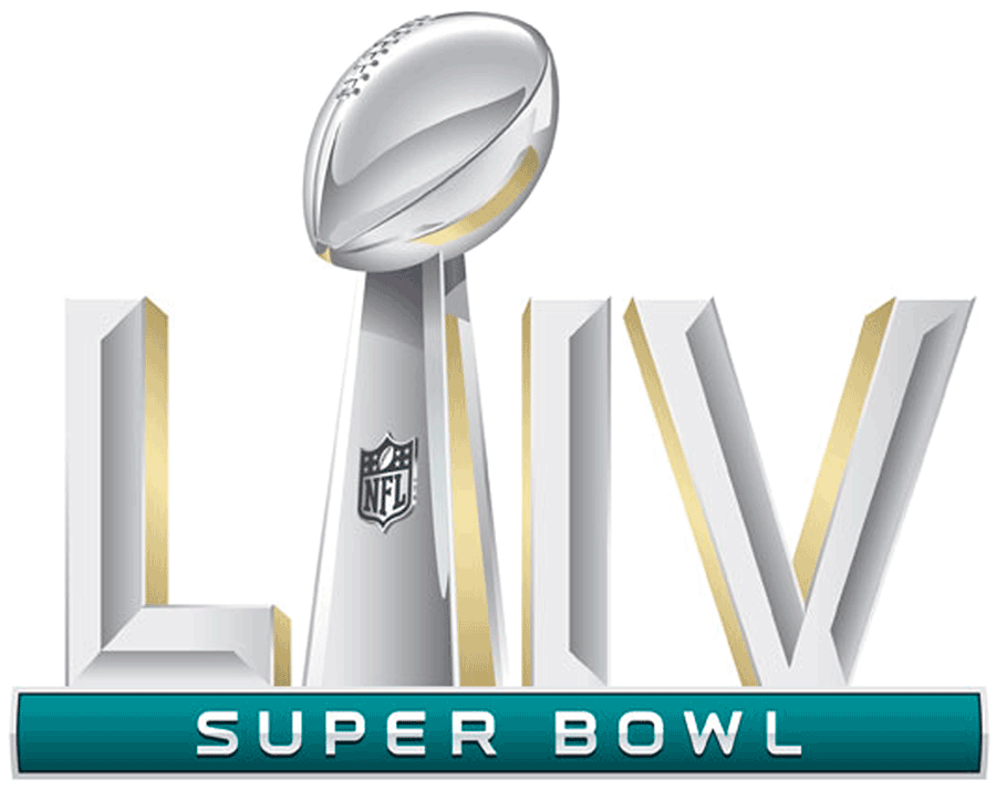 Super Bowl LIV Primary Logo t shirt iron on transfers